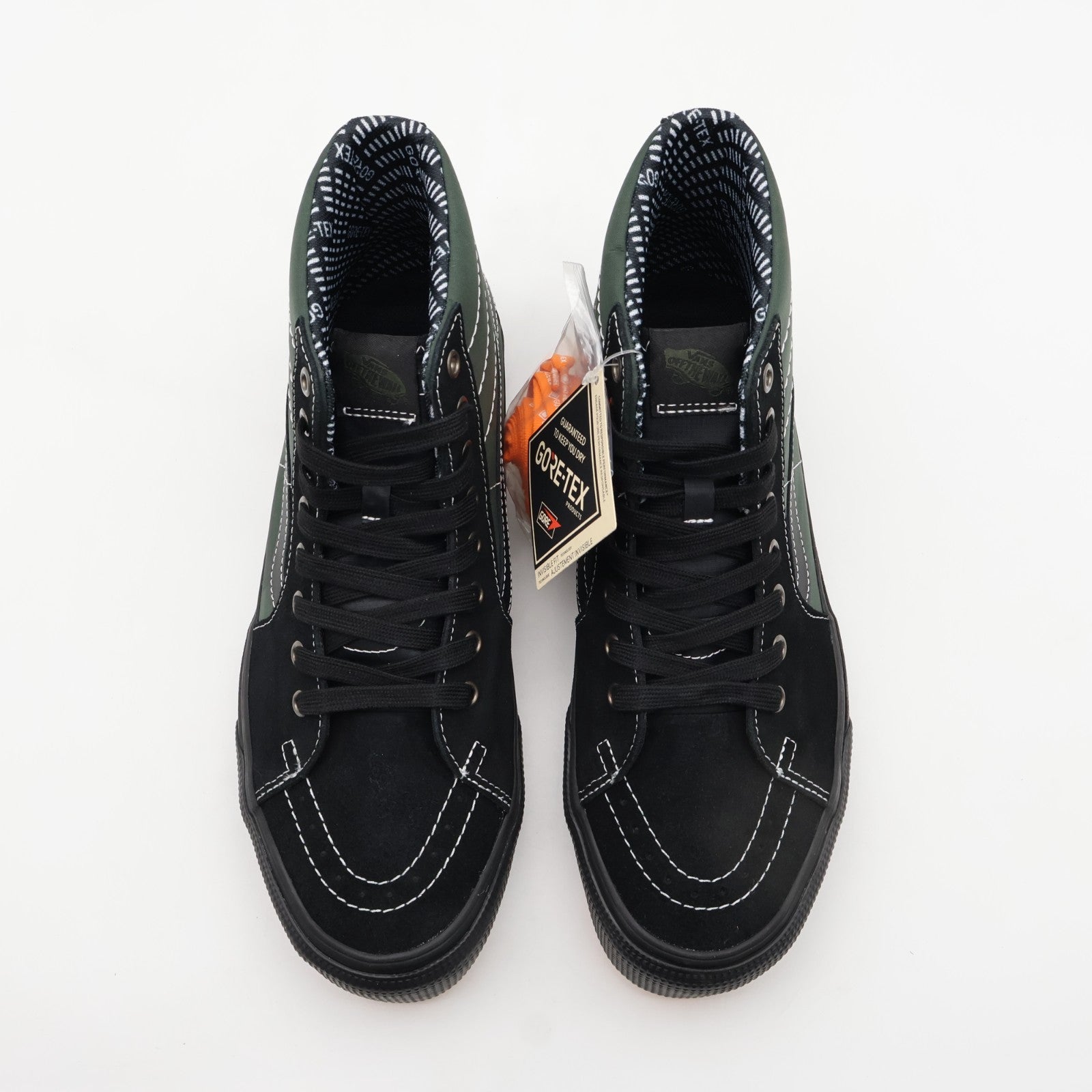 VN000DCBYJ7 Vans Sk8-Hi GORE-TEX Outdoor Black Green (Men's)