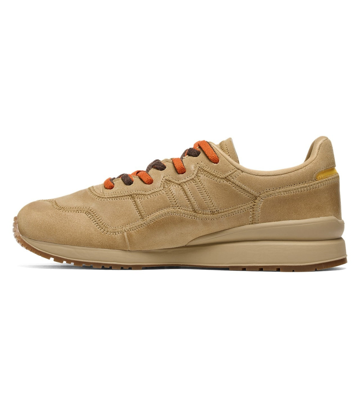 1183C447-250 Onitsuka Tiger Tiger Ally Stitch Camel Beige/Vibrant Yellow (Men's)