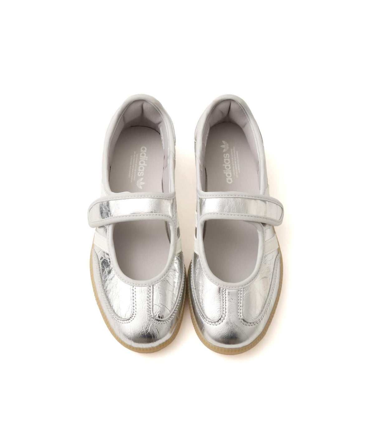 KK2502 adidas Samba Jane Silver MetallicOff White (Women's)