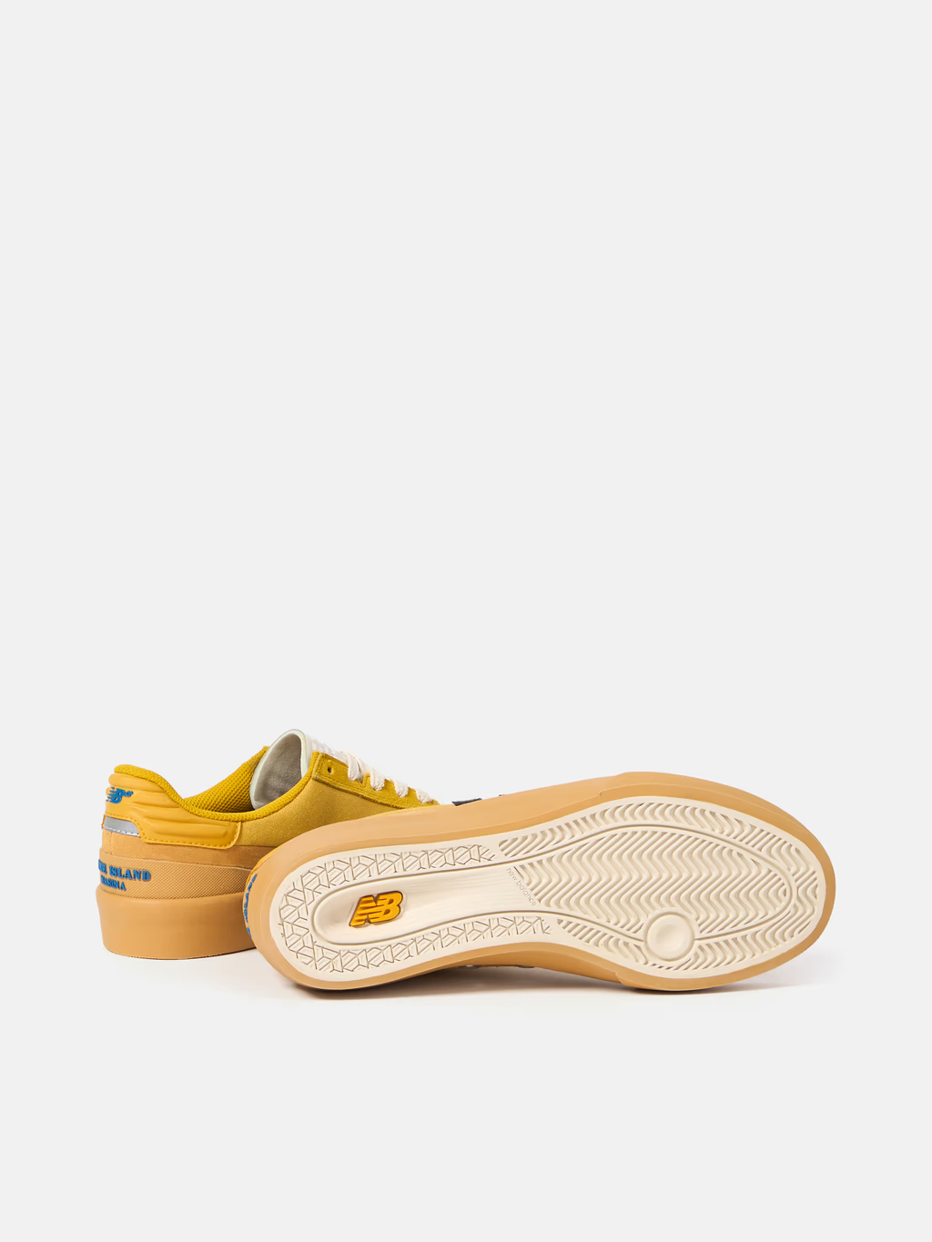 NM272STO Stone Island Marina New Balance Numeric 272 Ochre (Men's)