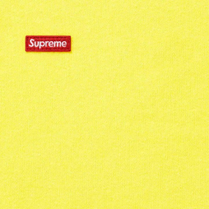Supreme Small Box Hooded Sweatshirt Bright Yellow