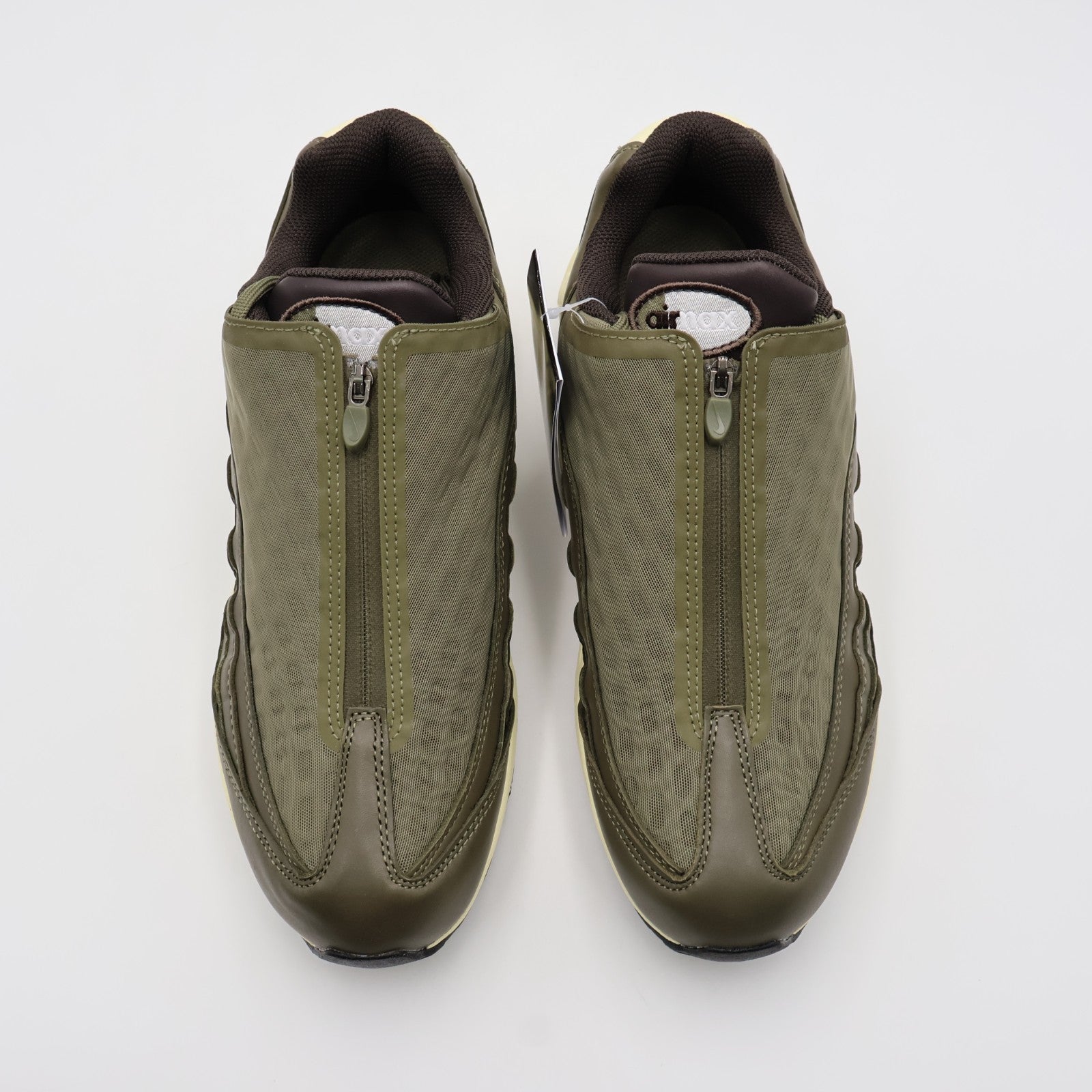 IQ3466-200 Nike Air Max 95 Big Bubble Zip "Medium Olive/Alabaster" (Men's)