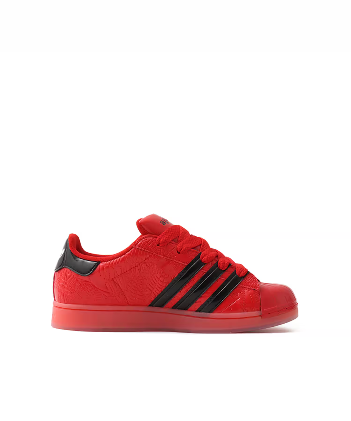 KJ7005 Sp5der adidas Superstar Red Core Black (Men's)