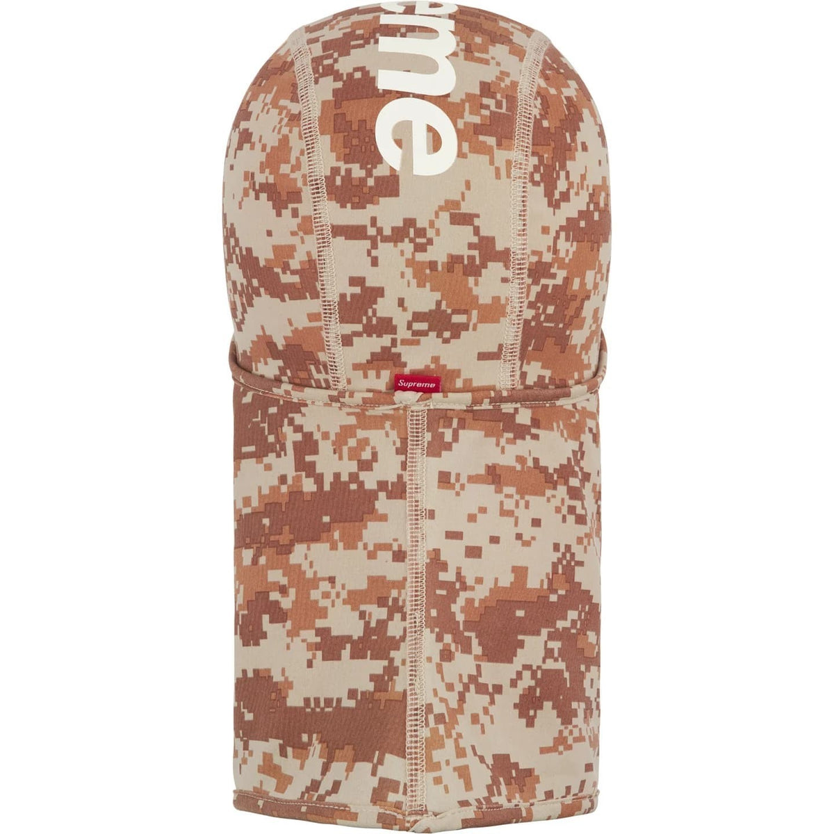 Supreme Heat Reactive Digi Camo Balaclava Tan