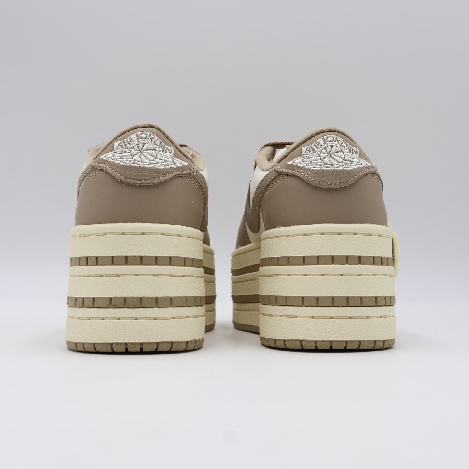 HV8288-200 Nike Air Jordan 1 Triple Stack "Khaki" (Women's)