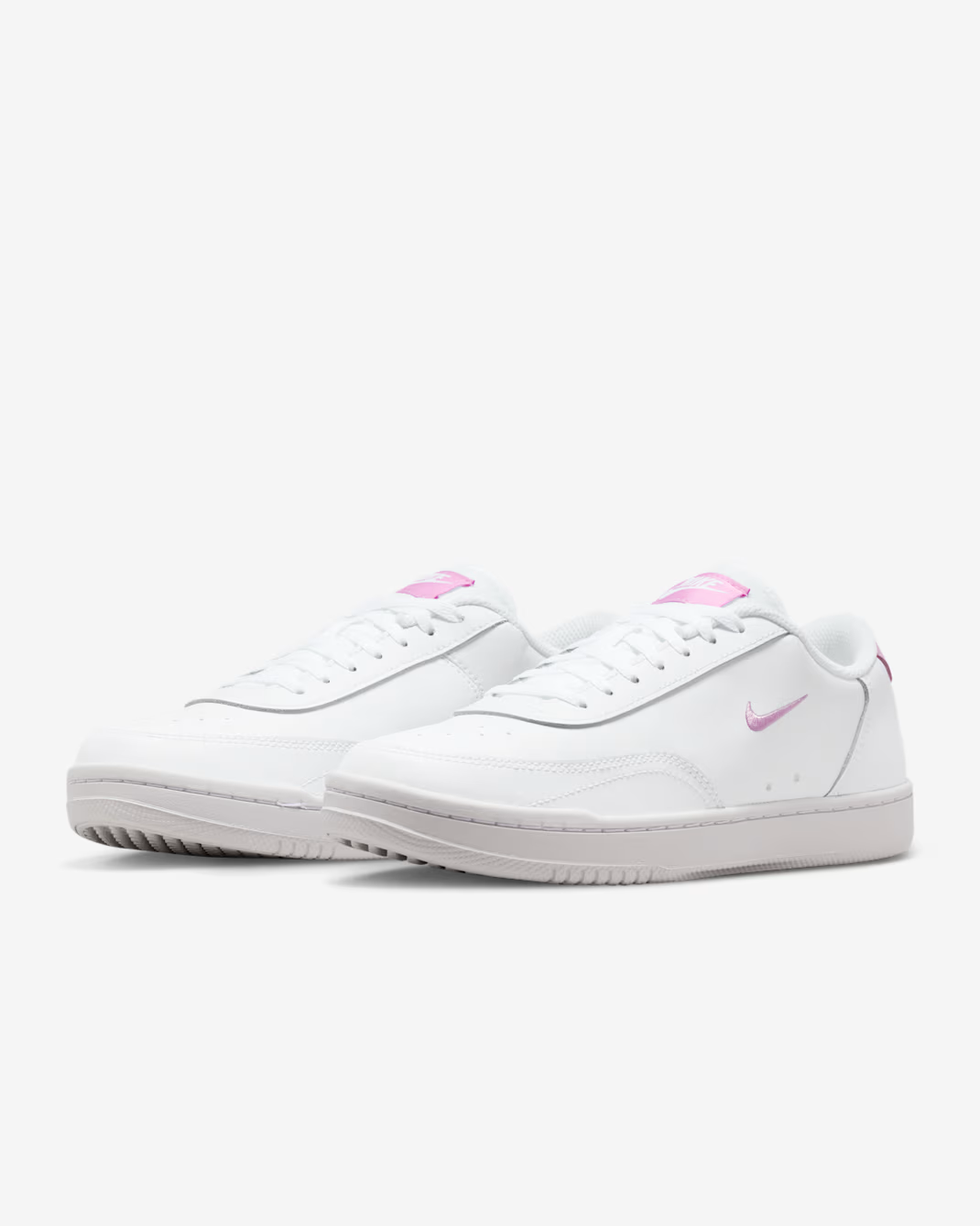 CJ1676-104 Nike Court Vintage White Beyond Pink (Women's)