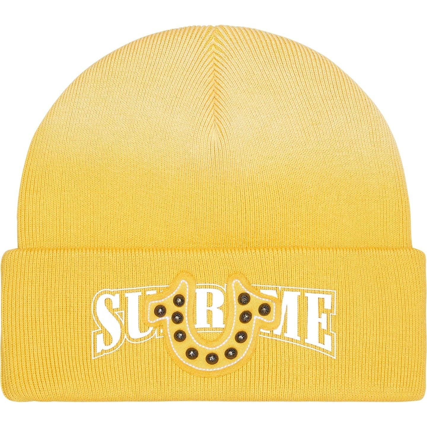 Supreme True Religion Beanie Yellow