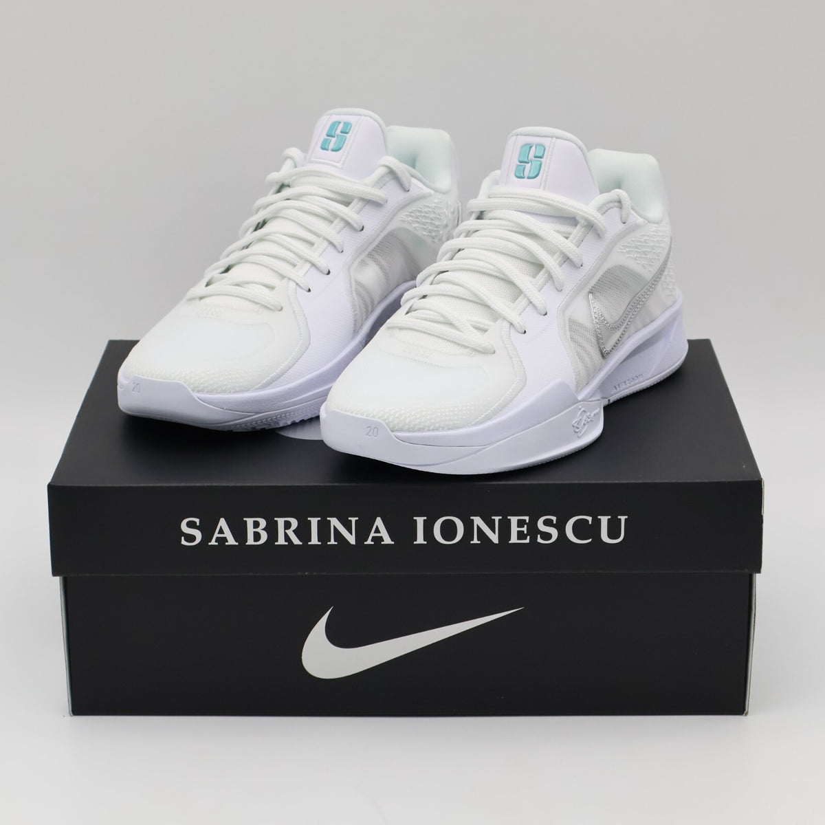 FZ1517-101 Nike Sabrina 2 White Summit White Glacier Blue (Women's)