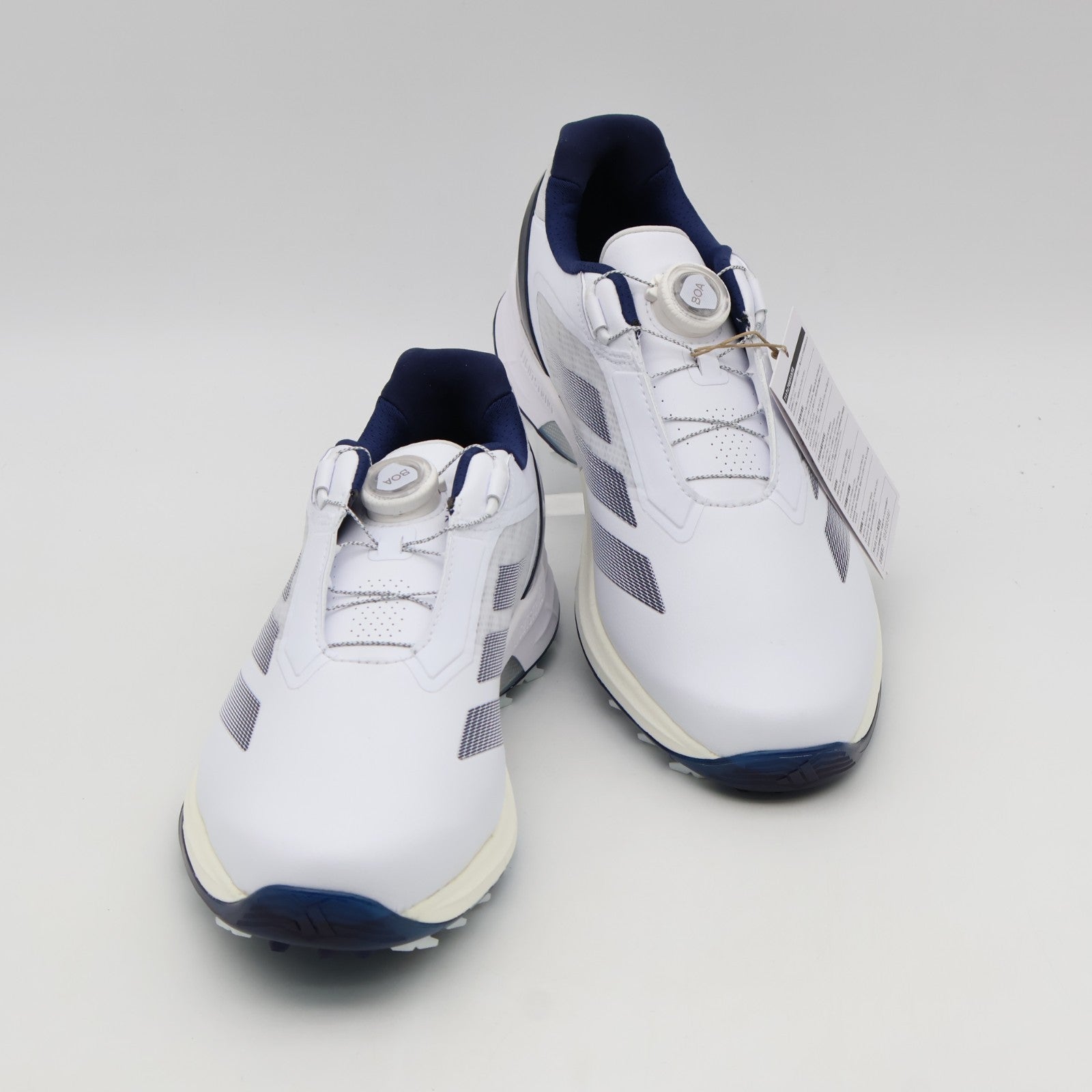 JS1767 adidas Adizero ZG Lo Boa Spikeless Golf Cloud White Night Indigo (Men's)