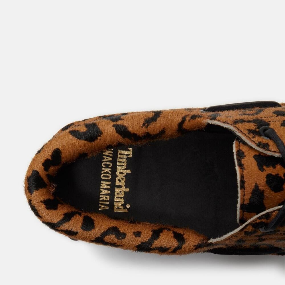TB0A44YFAHC WACKO MARIA Timberland 3 Eye Classic Lug Leopard (Men's)