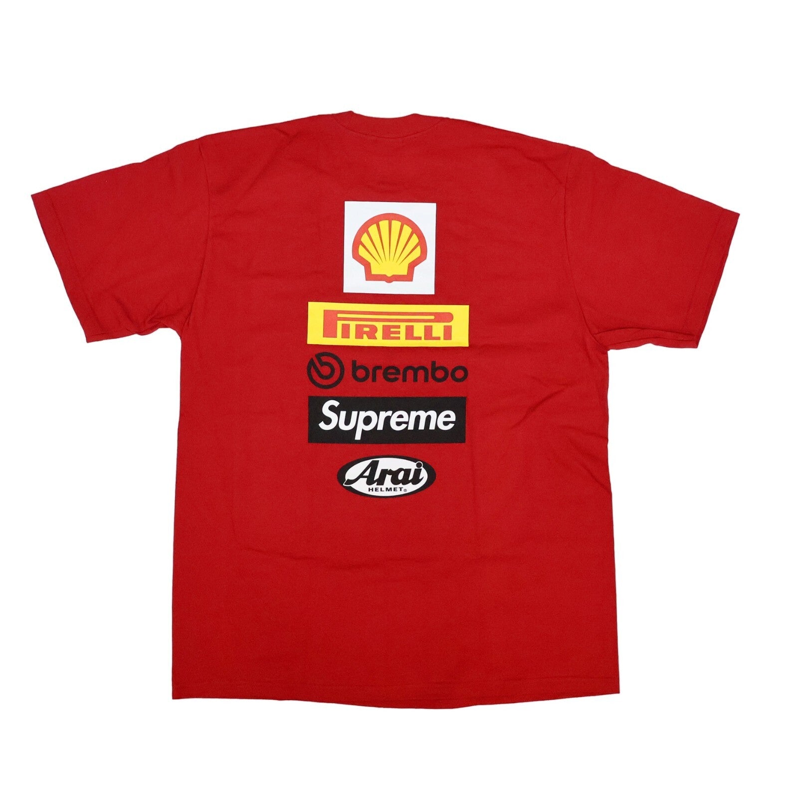 Supreme Ducati Logos Tee Red