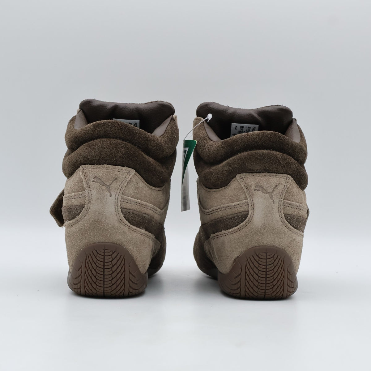 407878-01 Puma Women's Speedcat Wedge Totally Taupe Chocolate (Women's)