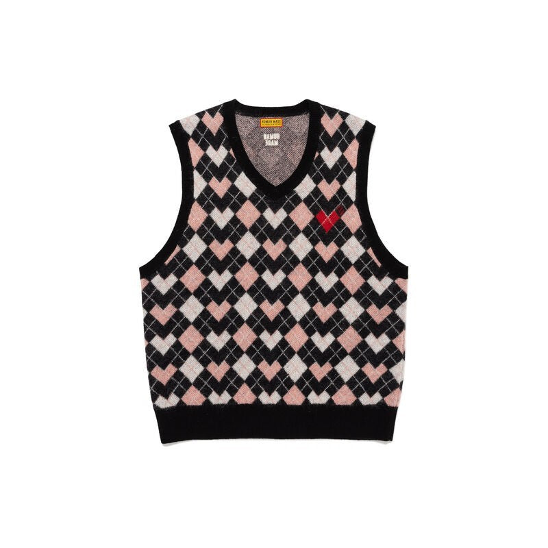 HUMAN MADE Knit Vest Black
