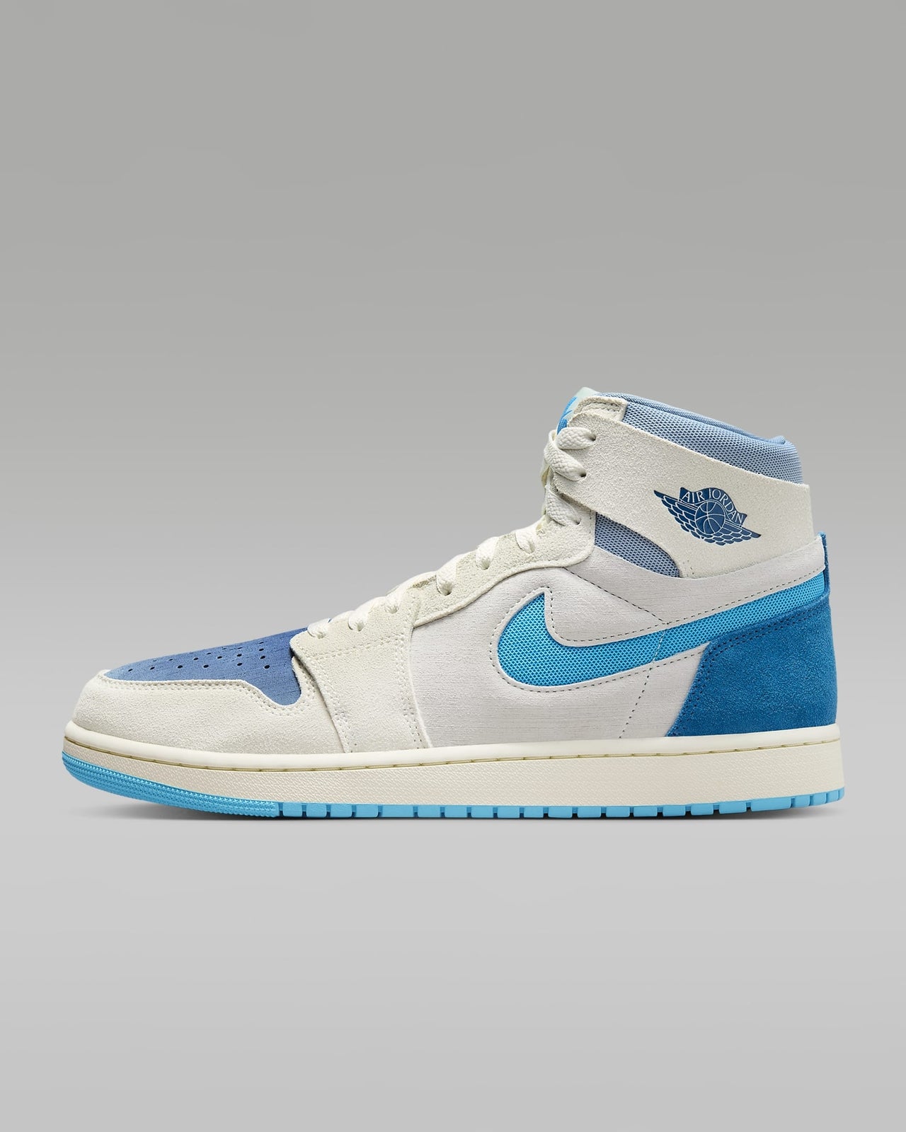 DV1307-104 Nike Air Jordan 1 Zoom CMFT 2 Dark Powder Blue (Men's)