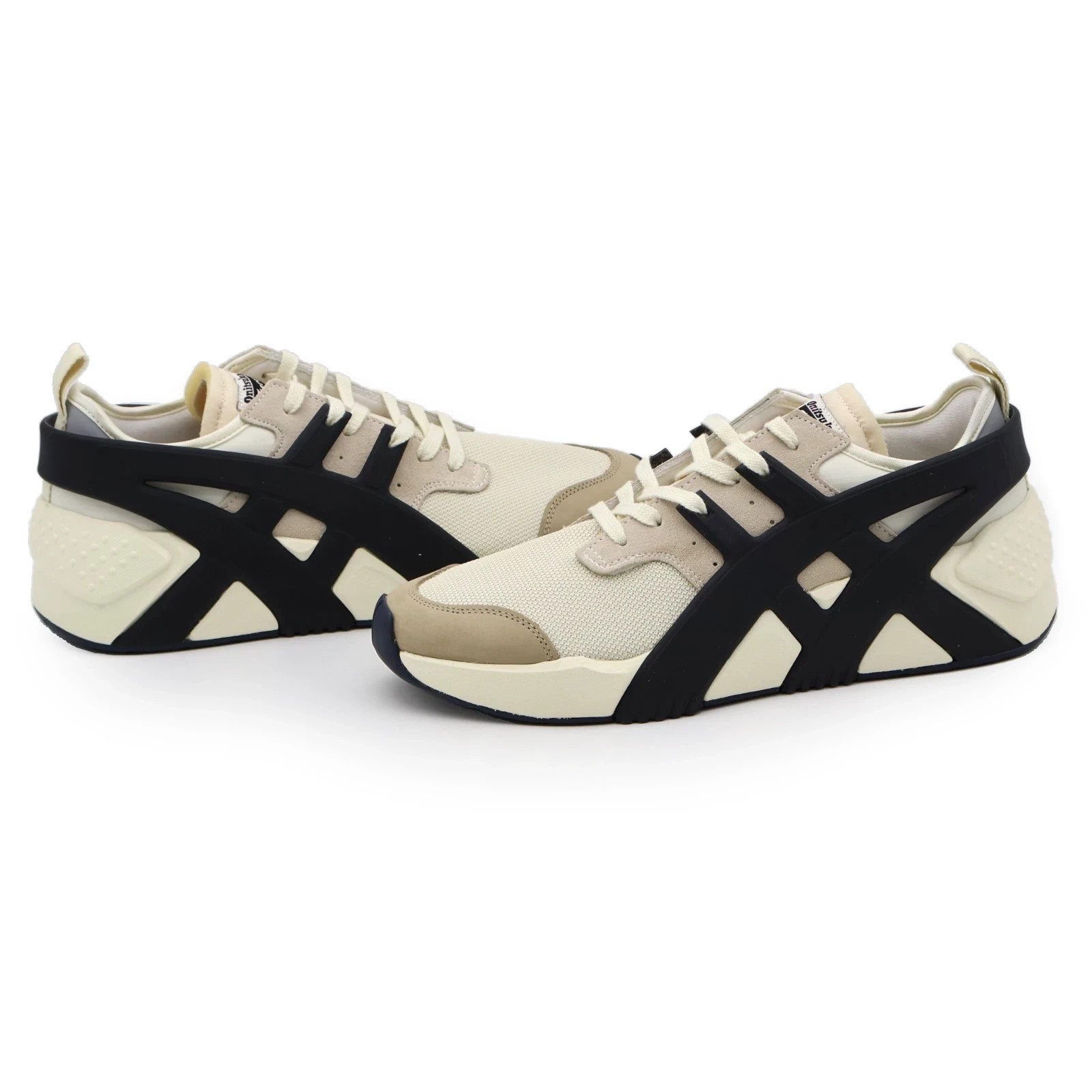 1183A795-200 Onitsuka Tiger Big Logo Trainer 2.0 Birch Black (Men's)