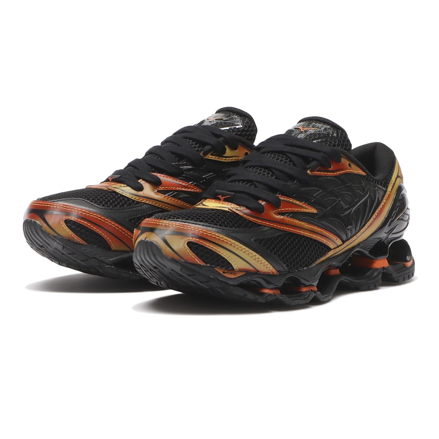 D1GA260402 MIZUNOãWAVE PROPHECY LSORANGEBLACK (Men's)
