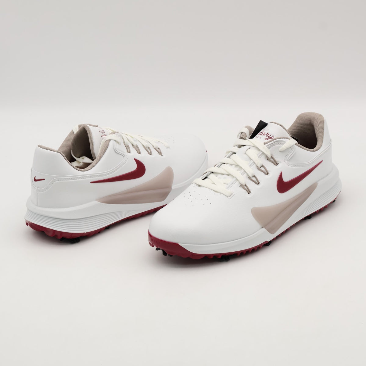 HM9220-103 Nike Victory Pro 4 Golf Shoes Wide Summit White Taupe Grey Team (Men'
