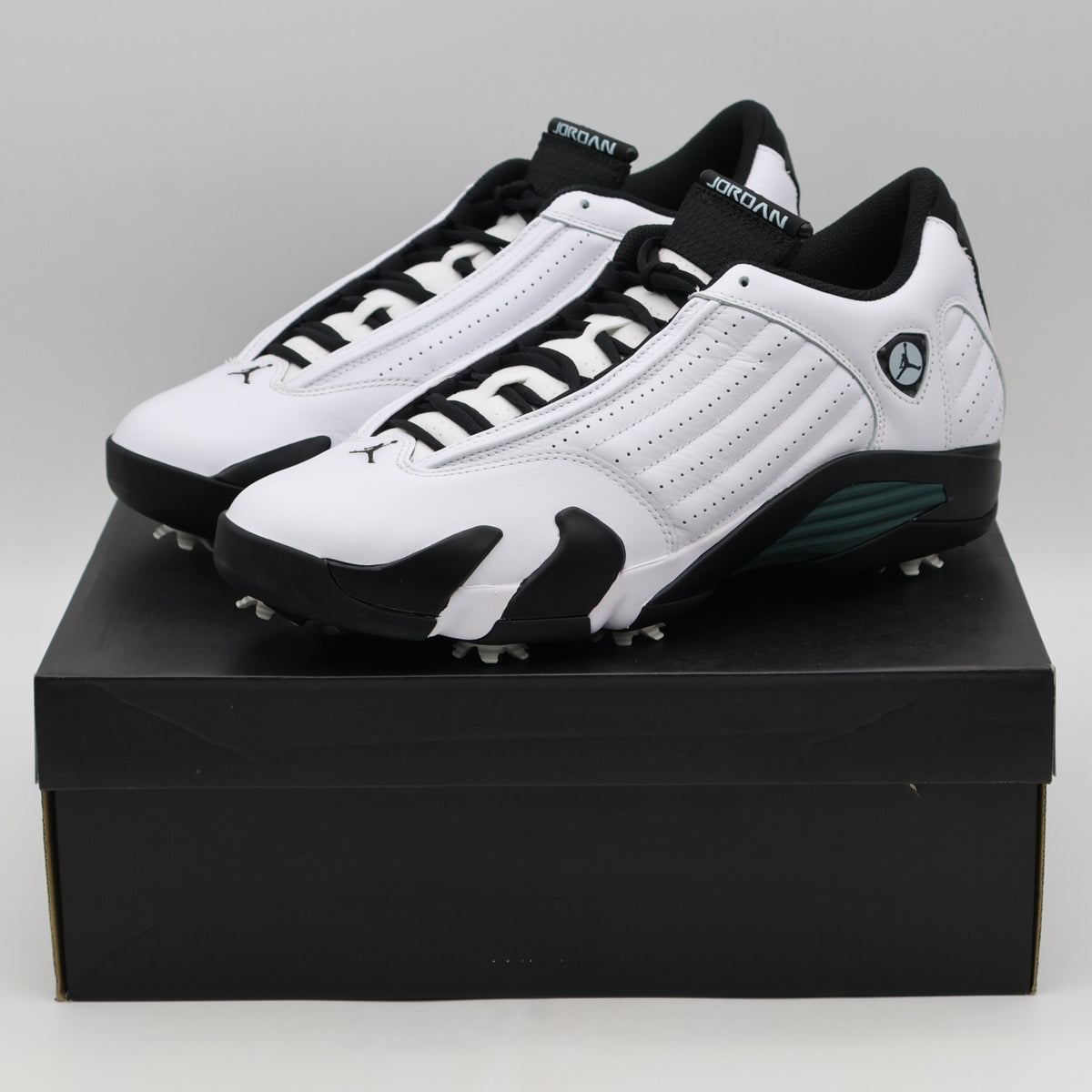 HJ7710-100 Nike Air Jordan 14 Golf Oxidized Green (Men's)