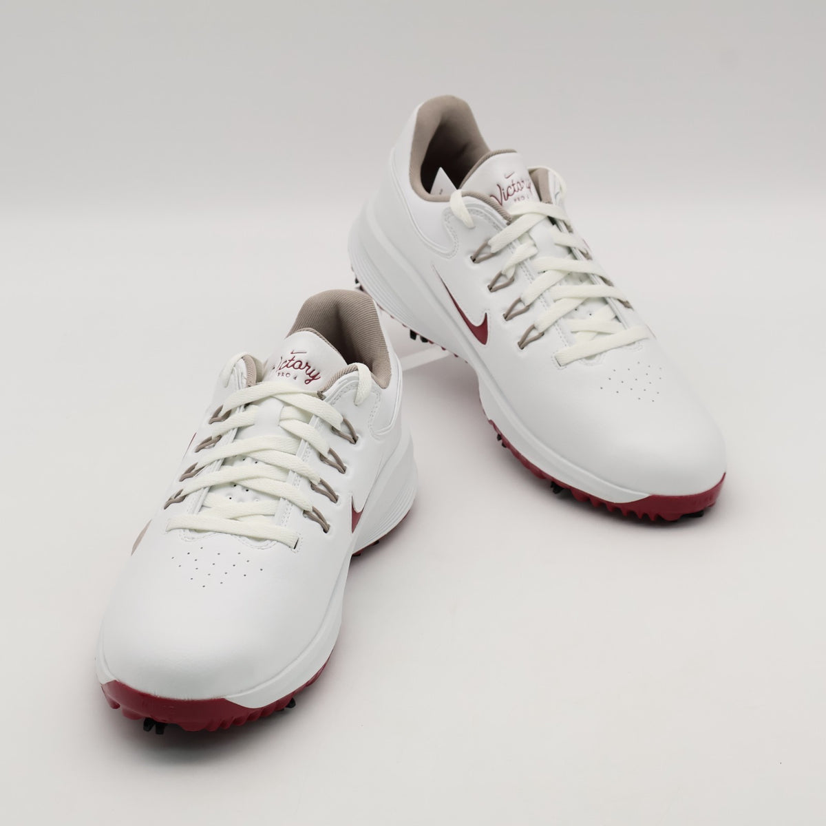 HM9220-103 Nike Victory Pro 4 Golf Shoes Wide Summit White Taupe Grey Team (Men'