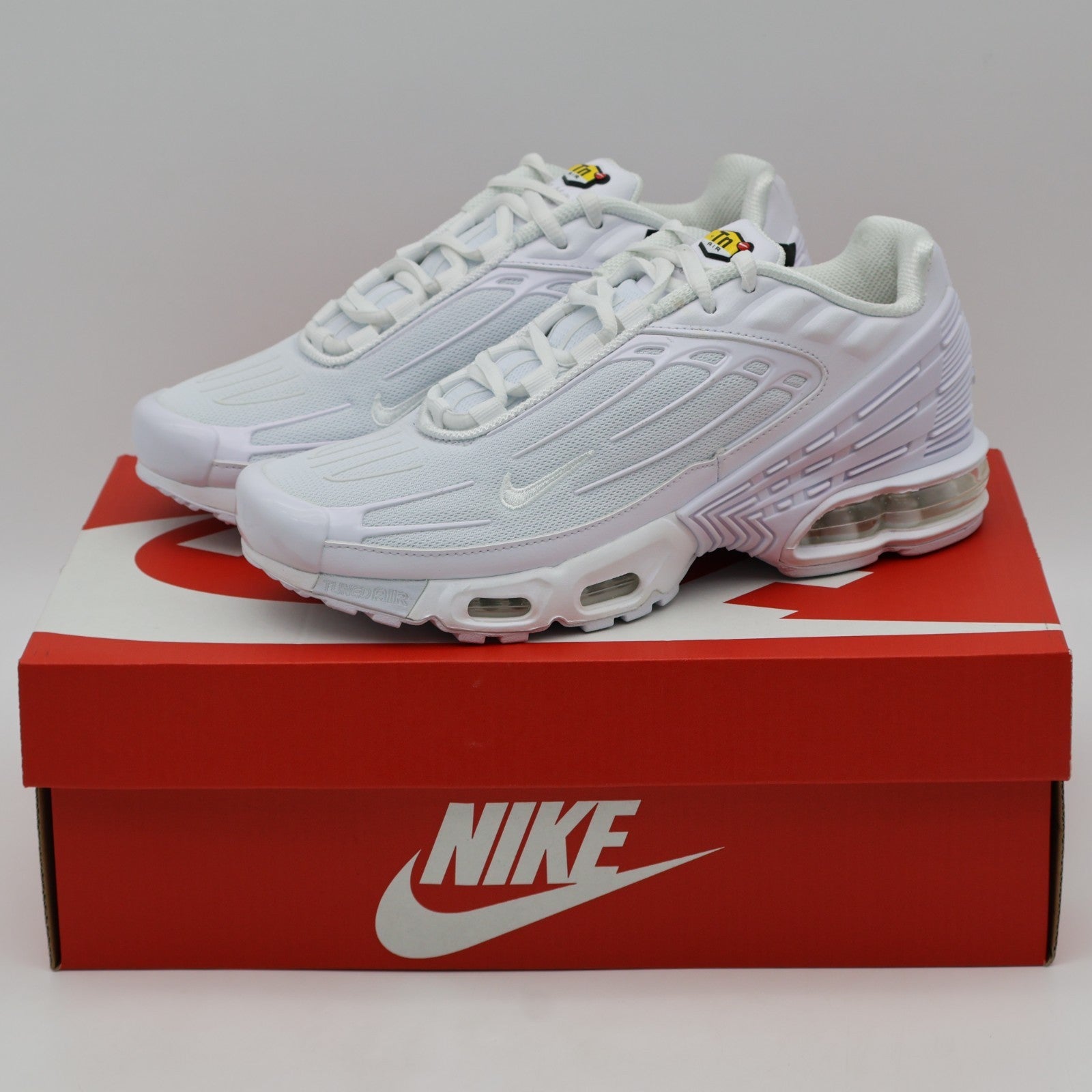 CW1417-100 Nike Air Max Plus 3 White Vast Grey (2025) (Men's)