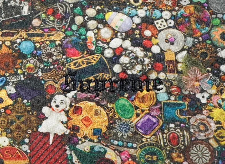 Supreme x Mike Kelley Zip Up Hooded Sweatshirt "Multicolor"