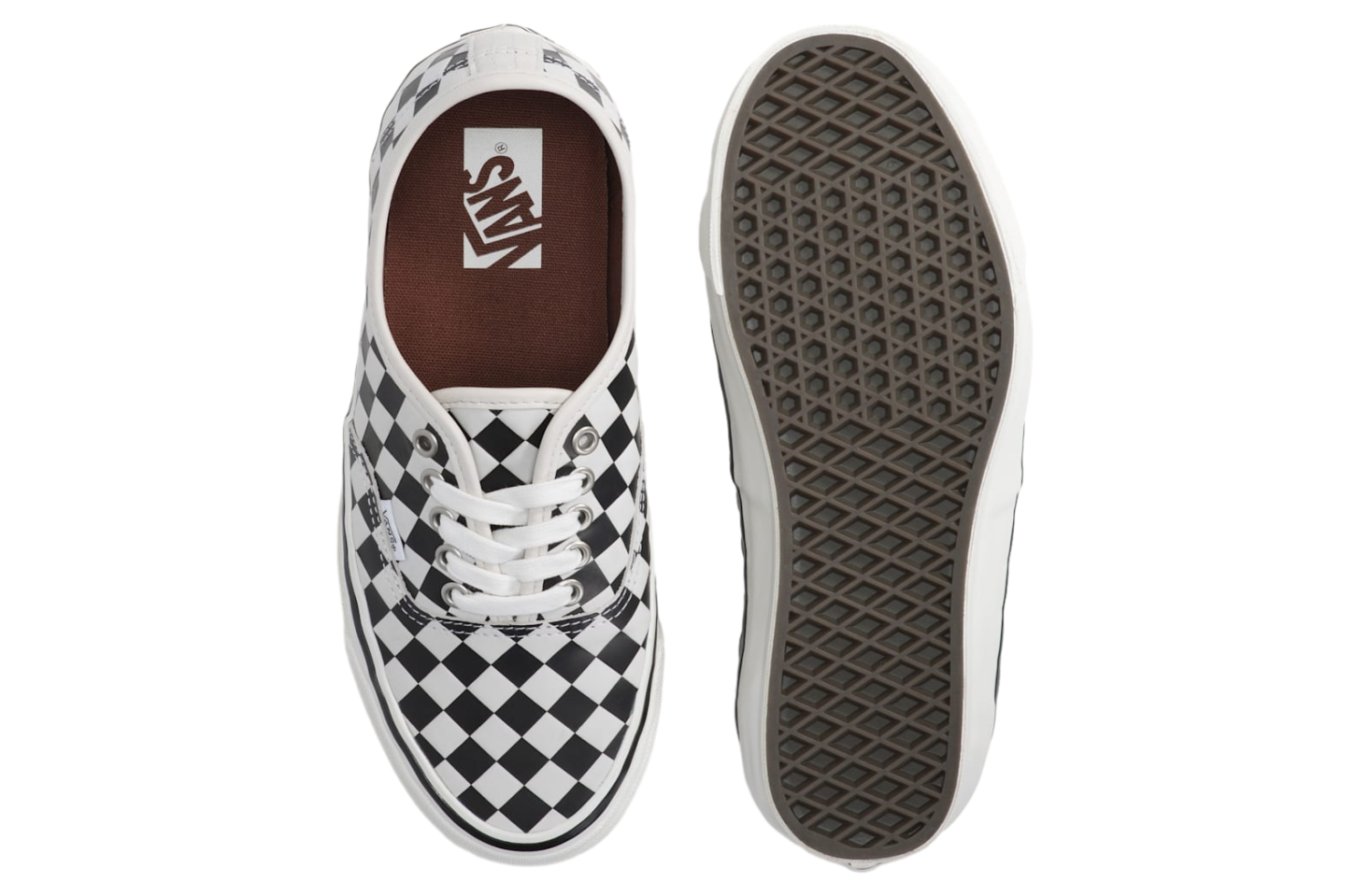 VN000D9NBA2 Vans LX Authentic 44 Diamond Check "Black/White" (Men's)