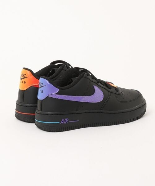 KIM7742-001 Nike GS Air Force 1 Low BB WIN "Black"