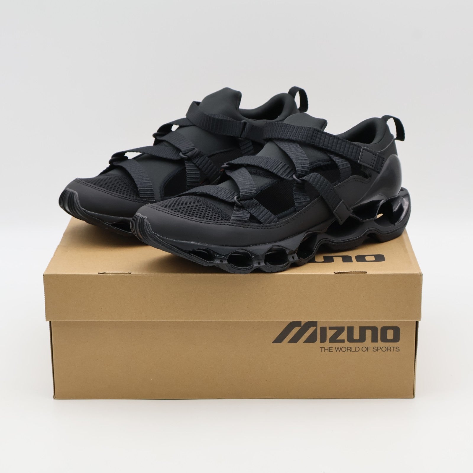 D1GA251903 Mizuno Wave Prophecy Strap Black (Men's)