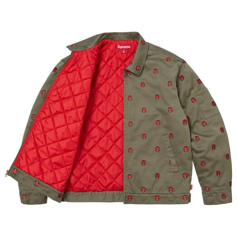 Supreme x Spitfire Work Jacket Olive