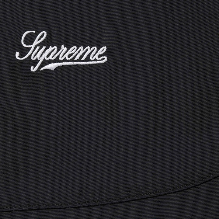 Supreme Contrast Piping Track Jacket Black