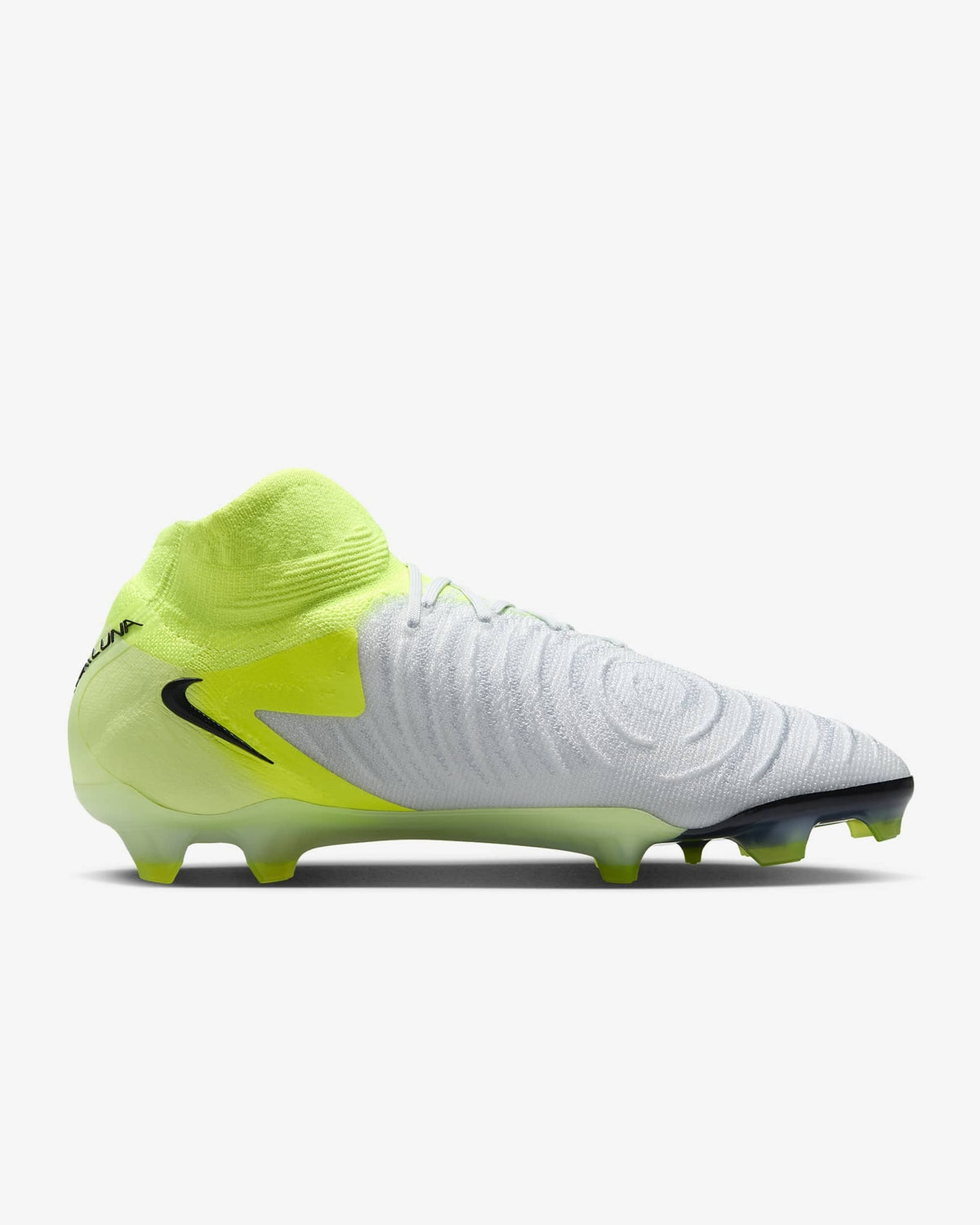FJ2572-003 Nike Phantom Luna 2 Elite Metallic Silver Volt Black (Men's)