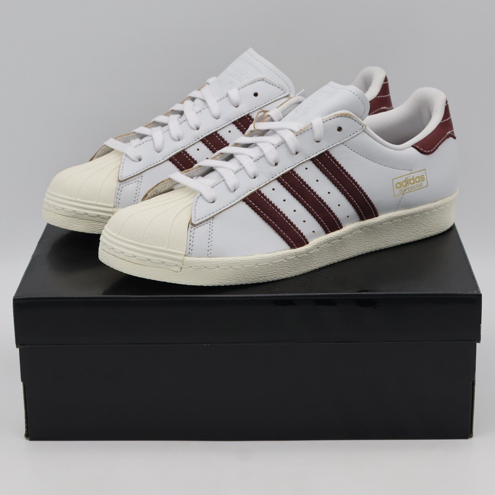 JP8529 adidas Originals Superstar 80 ADV Crystal White Shadow Red (Men's)