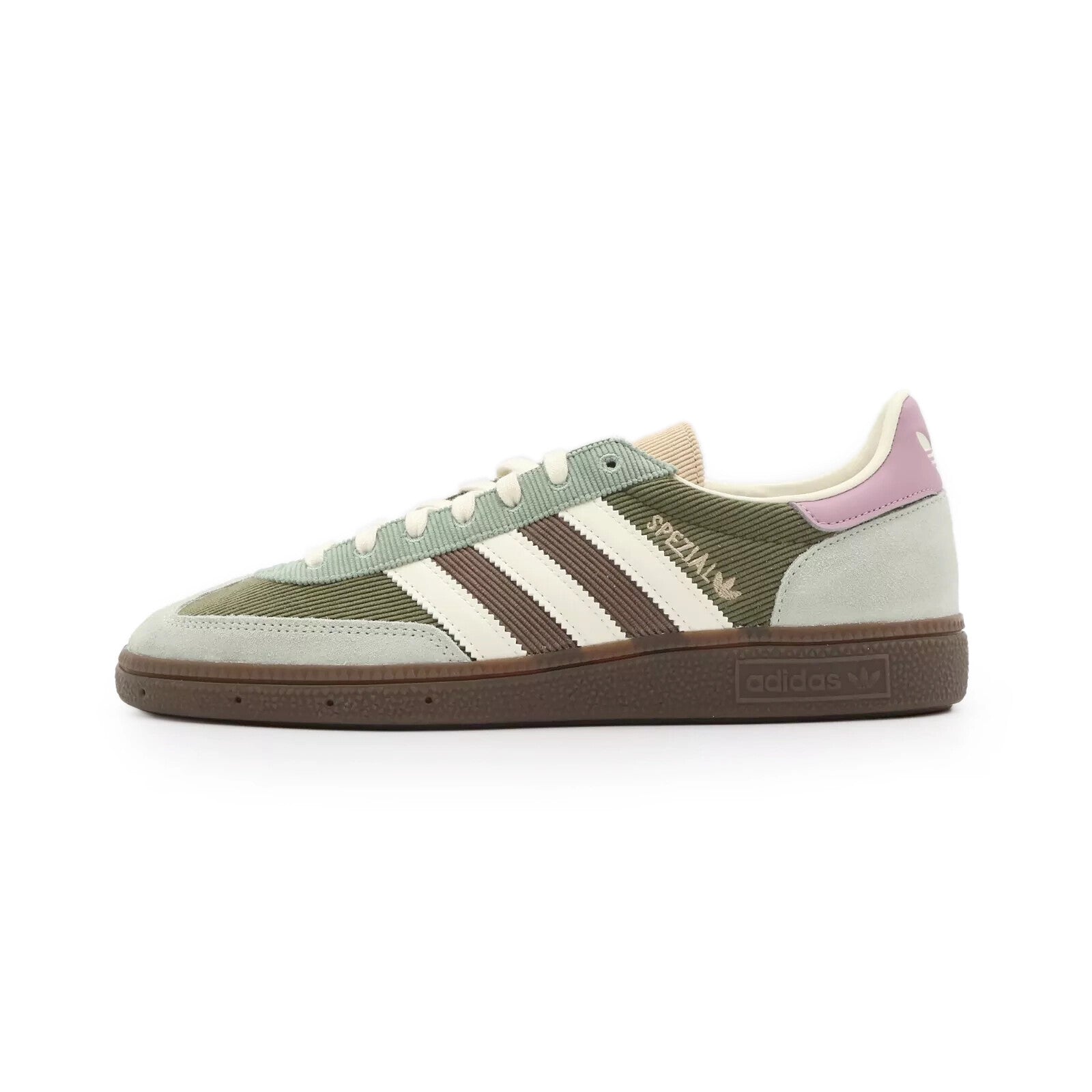 IH4891 adidas Originals Handball Spezial Silver Green Cream White (Men 's)