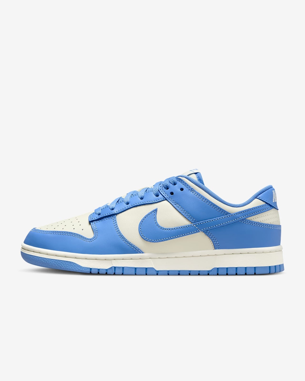 DV0833-113 Nike Dunk Low Coconut Milk Gym Red Sail University Blue (Men's)