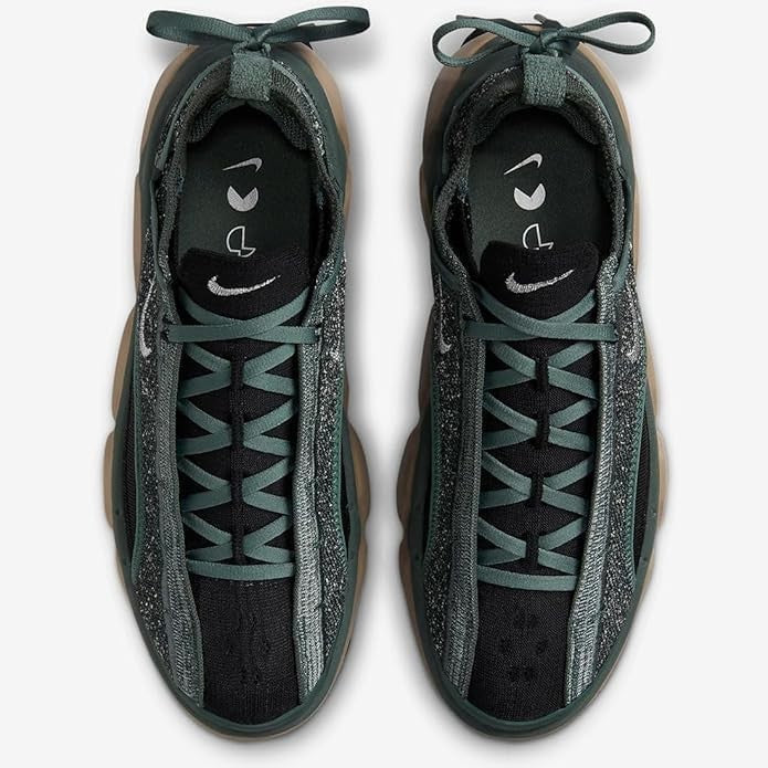 FD2149-301 Nike Flyknit Bloom Vintage Green Blac Khaki Metallic Silver (Women's)