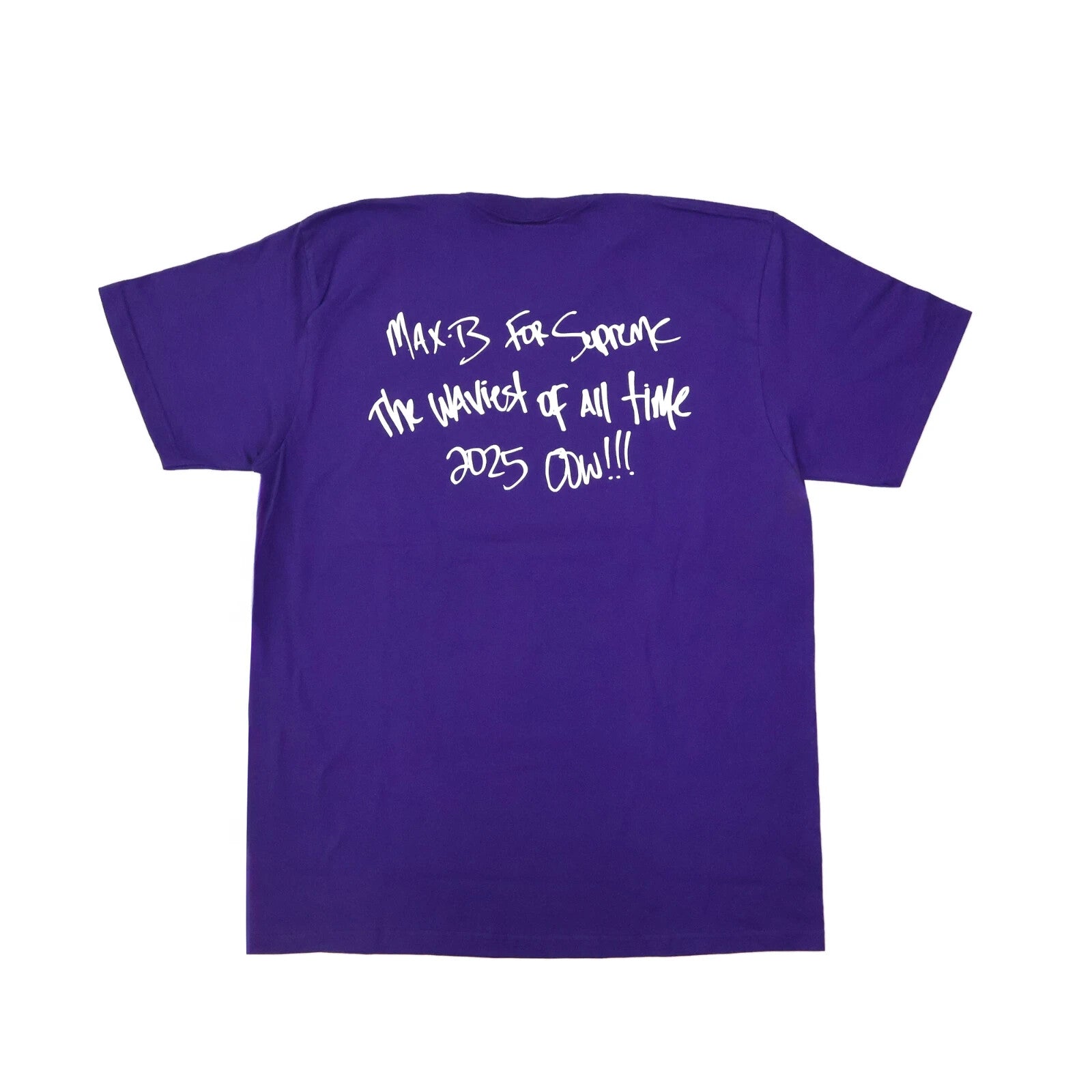 Supreme Max B Tee Purple