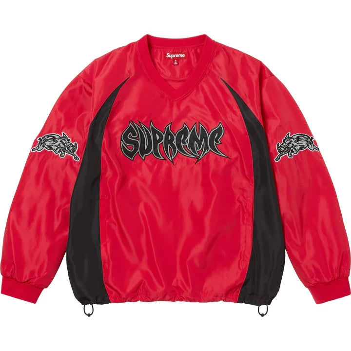 Supreme Warthog Warm Up Pullover Red