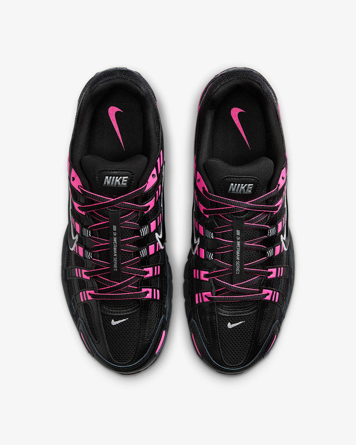 CD6404-600 Nike P-6000 Pink Blast Metallic Silver Black (Men's)