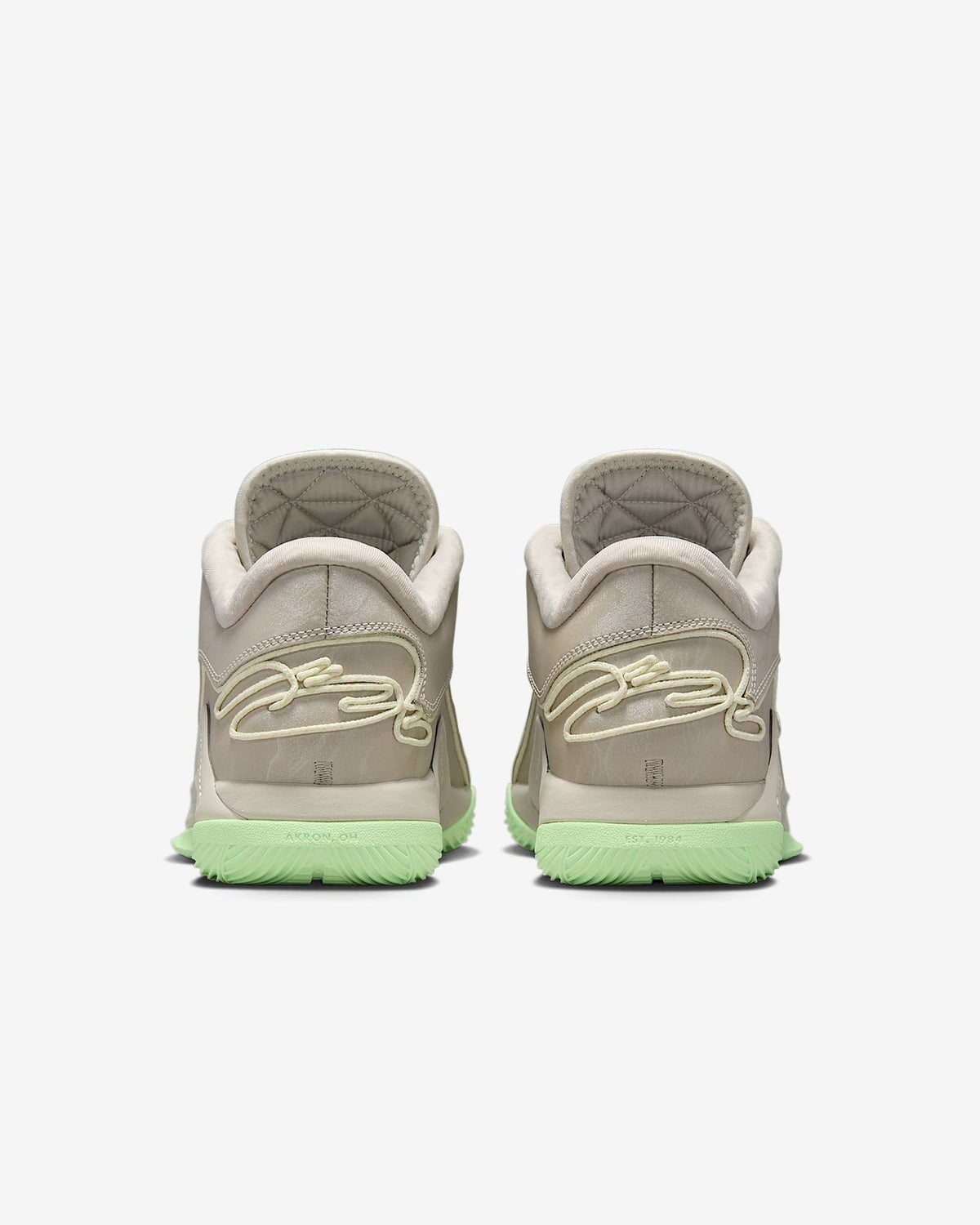FZ1095-002 Nike LeBron 22 Light Bone Vapor Green Soft Pearl (Men's)