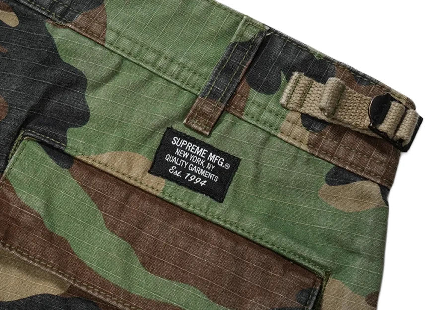 Supreme Cargo Short (26SS) "Woodland Camo"
