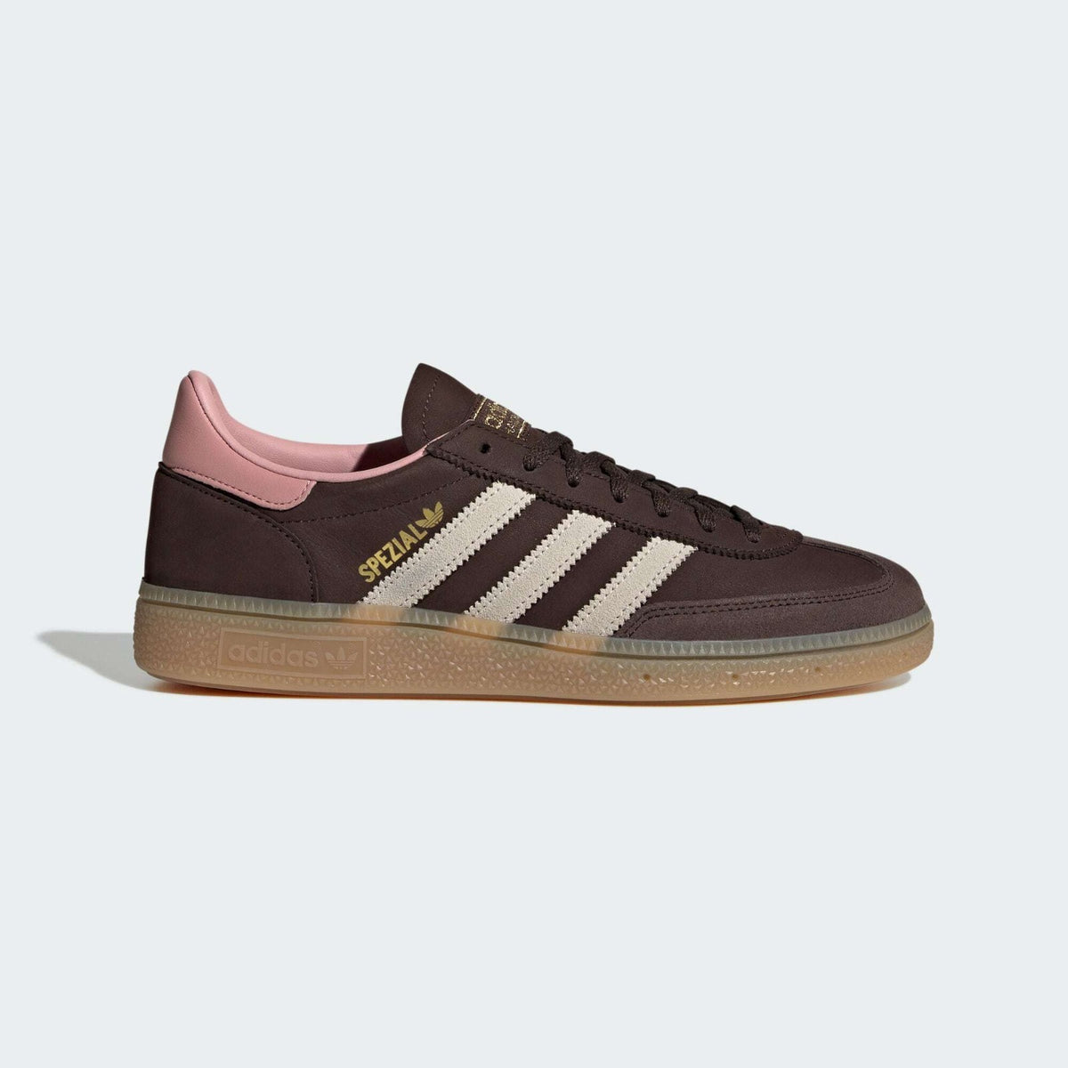 JR0852 adidas Originals Handball Spezial Dark Brown Alumina Wonder (Women's)
