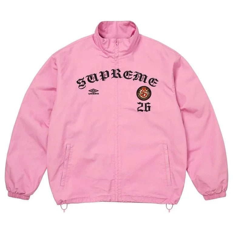 Supreme x Umbro Cotton Ripstop Track Jacket Pink