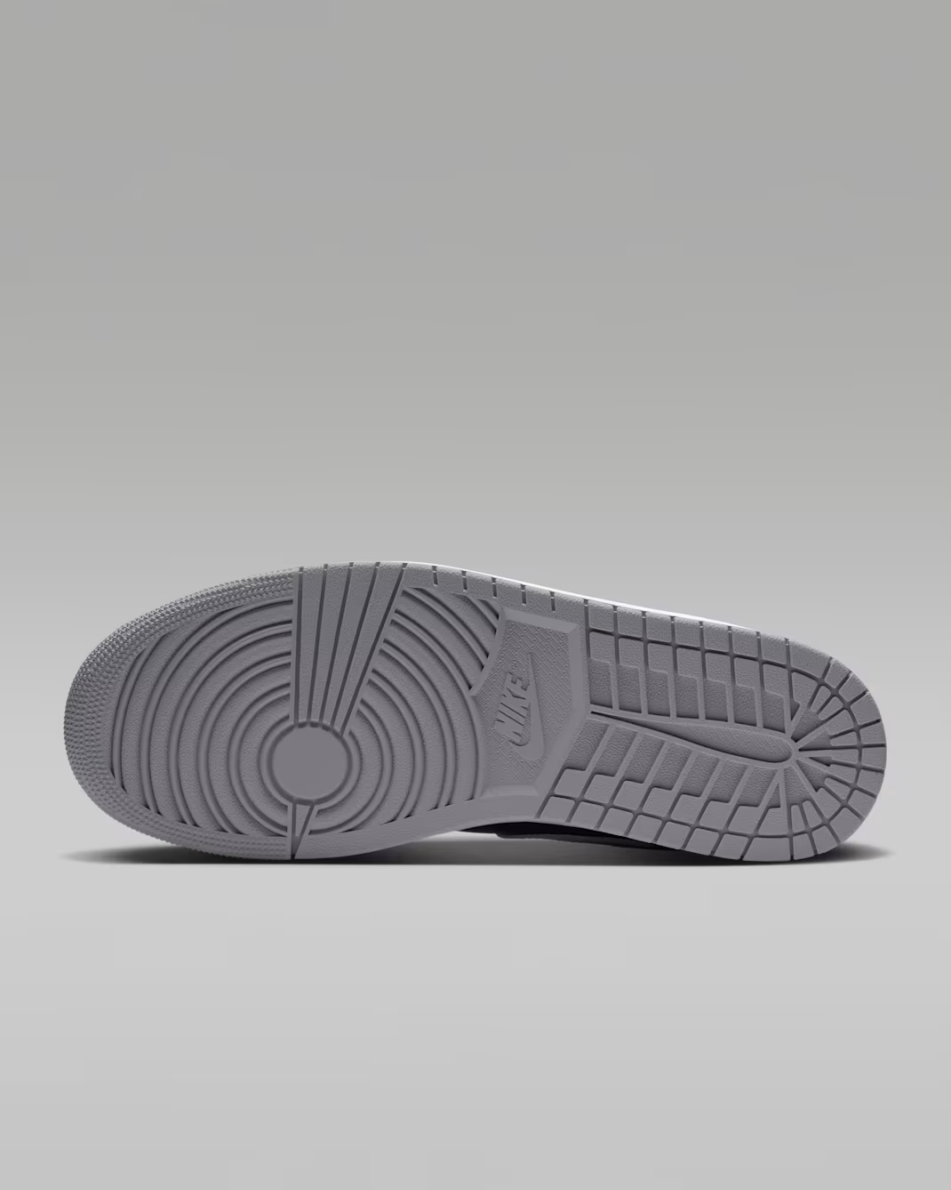 553558-058 Nike Air Jordan 1 Low "Tech Grey/White" (Men's)