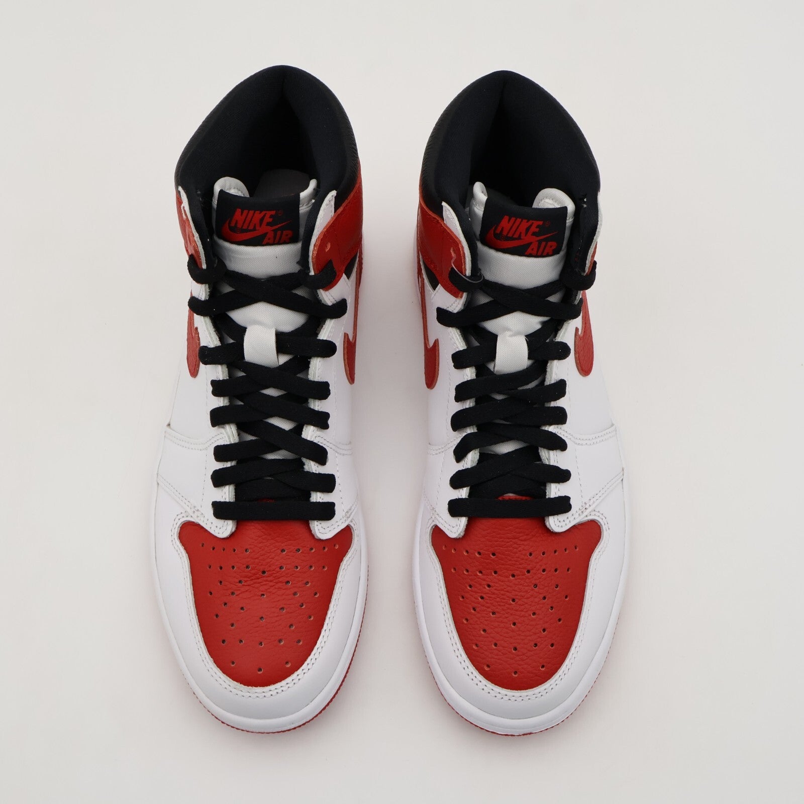 555088-161 Nike Air Jordan 1 Retro High OG Heritage University Red White (Men's)