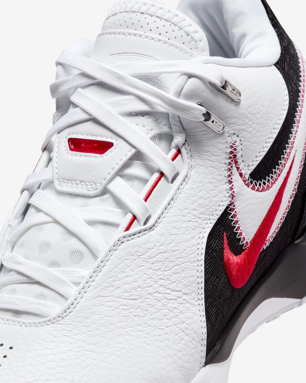 FJ1566-100 Nike LeBron NXXT Gen AMPD Basketball Shoes White University (Men's)