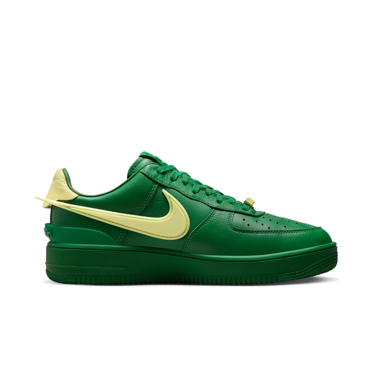 DV3464-300 AMBUSH Ã Nike Air Force 1 Low "Pine Green and Citron" (Men's)