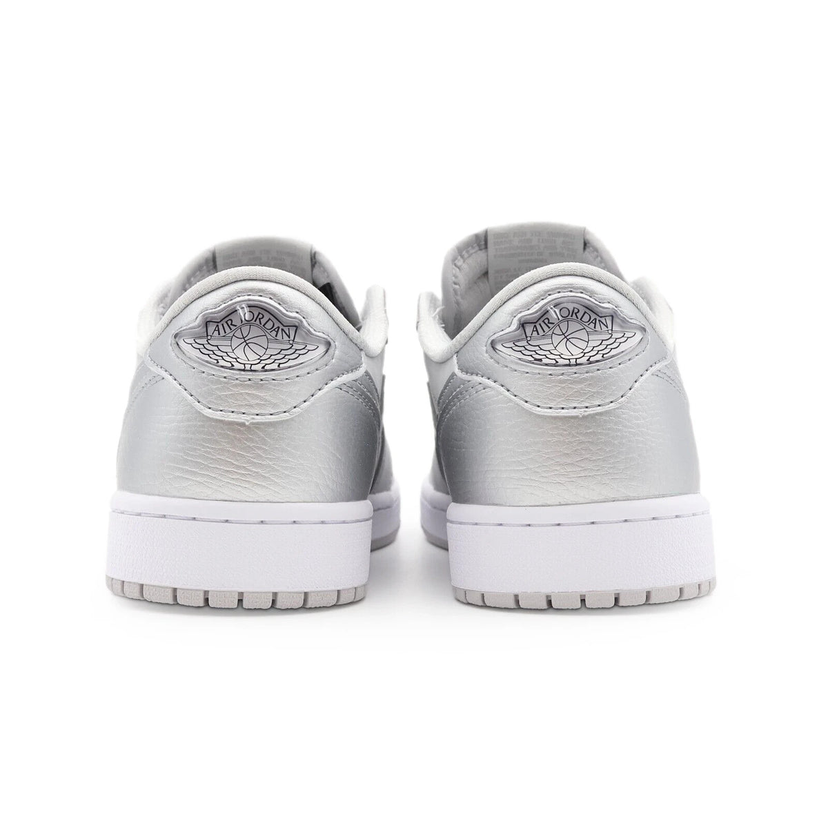 CZ0790-002 Nike Air Jordan 1 Retro Low OG Metallic Silver no Briefcase (Men's)
