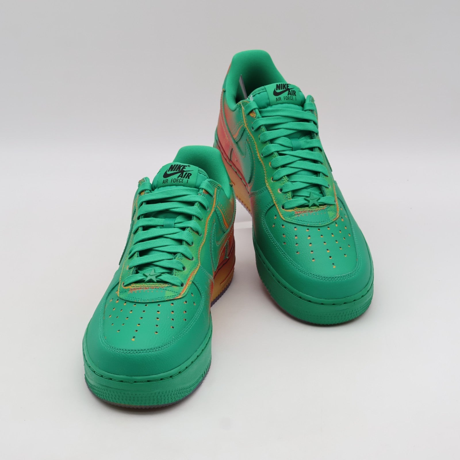 IB6834-300 Nike Air Force 1 Low Stadium Green Laser Orange (Men's)