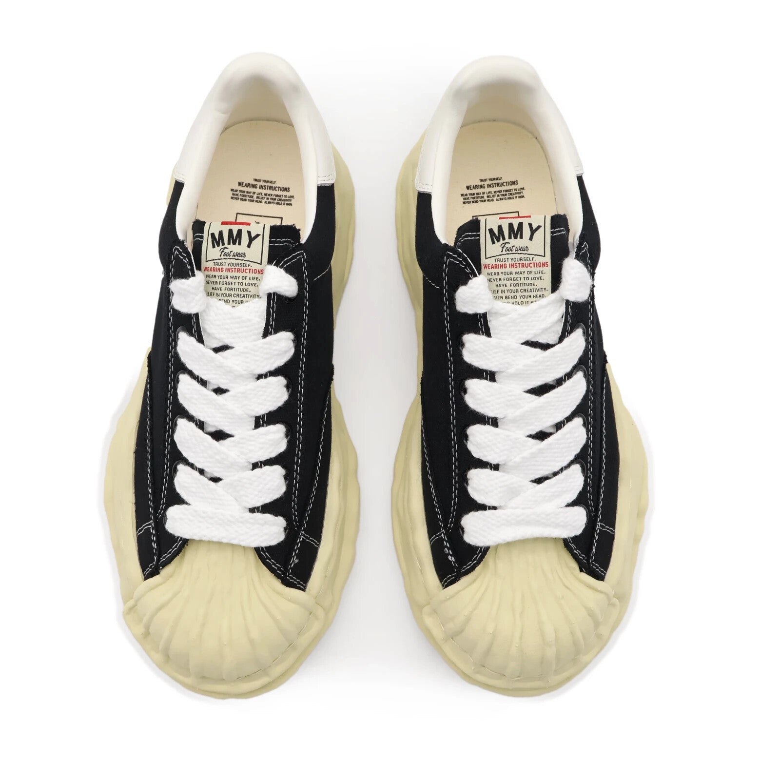 A09FW732-BLACK Maison MIHARA YASUHIRO BLAKEY Original Sole Canvas (Men's)