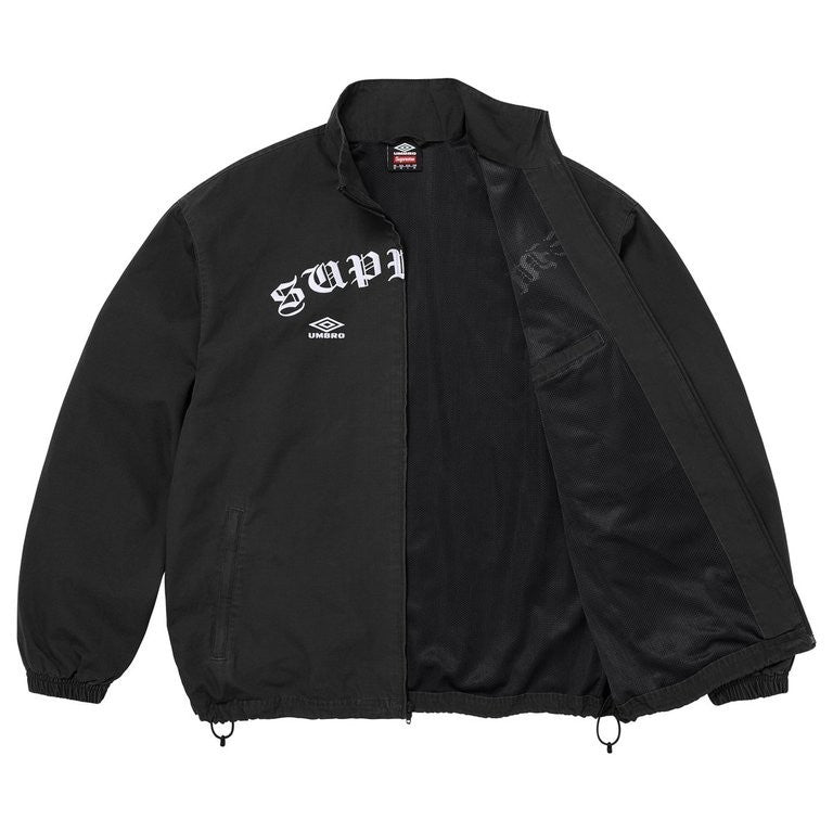 Supreme x Umbro Cotton Ripstop Track Jacket Black